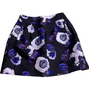 J.Crew NWOT Floral Lined Mini Skirt Size 8